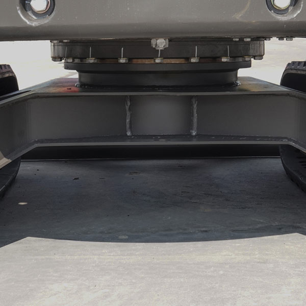 Excavator chassis